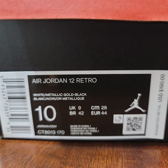 Jordan 12 royalty size 10 - Picture 5 of 5